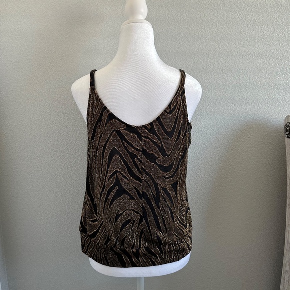 Blouses Cache Black & Gold size Medium - Picture 2 of 3